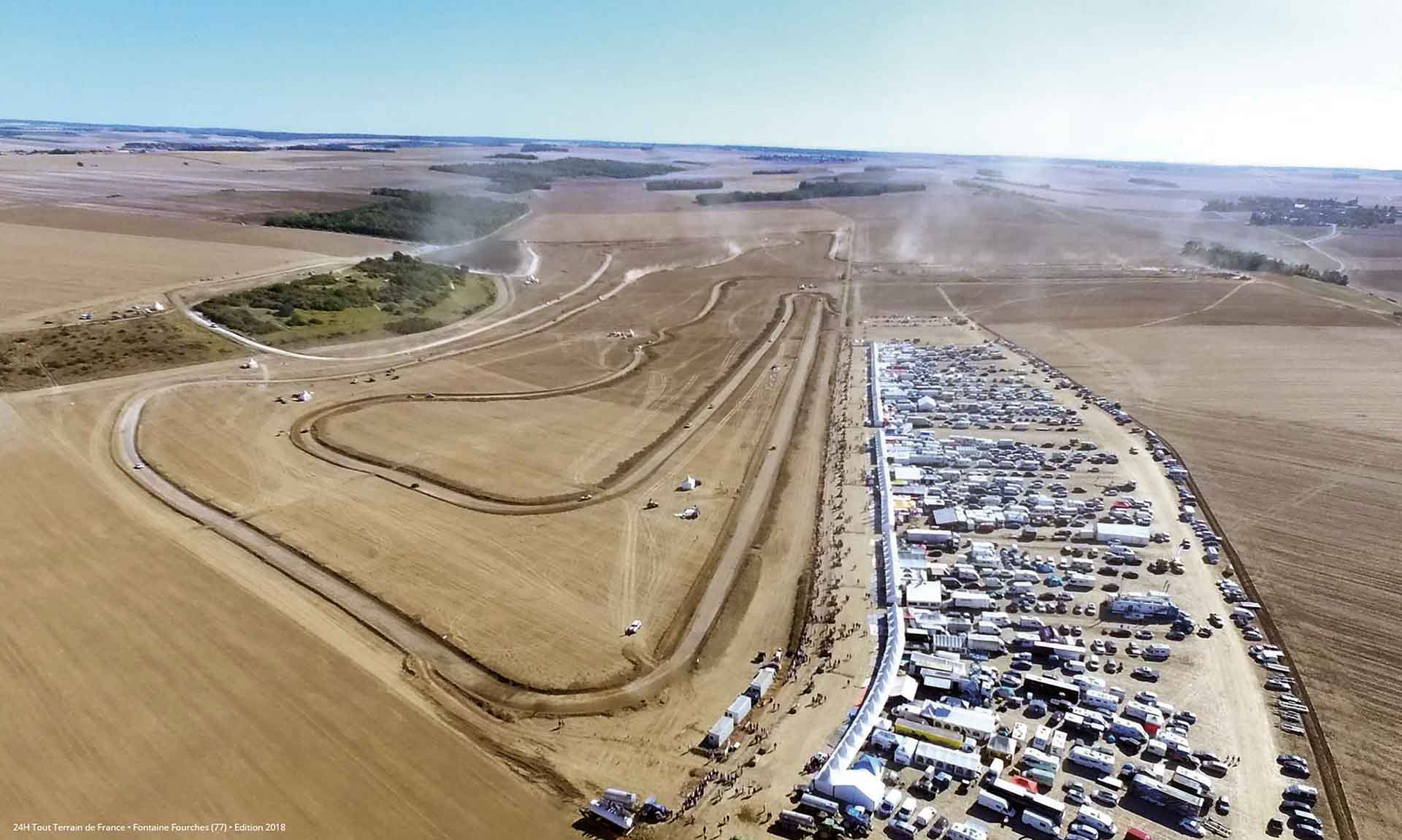 Le circuit des 24h tout terrain de France 2022, construit et déconstruit par SOFRAT